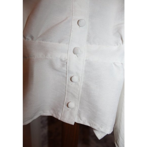 Formal blouse. Button up back. Size-M NWT - Picture 5 of 7